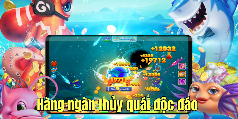 game bắn cá đổi thưởng 8kbet với hàng ngàn thủy quái độc đáo dưới nước