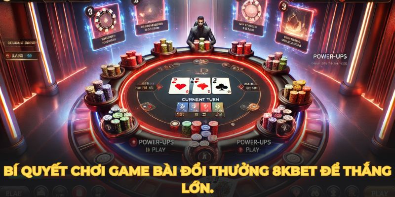 Bí quyết chơi game bài đổi thưởng 8kbet để thắng lớn.